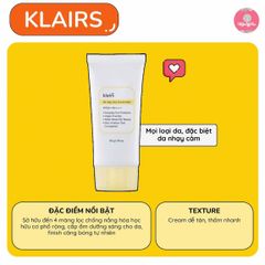 Klairs - Kem Chống Nắng All-day Airy Sunscreen SPF50+ PA++++ 50g
