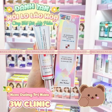 Kem Đặc Trị Nám Melasma-X 3D Whitening Clinic 35ml