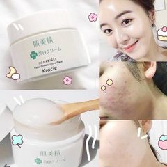 Kem Dưỡng Da Mụn Kracie Hadabisei Facial Cream 50g