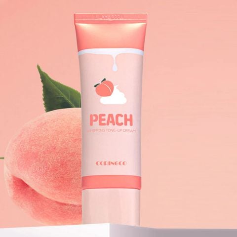 Kem Dưỡng Trắng Coringco Peach Whipping Tone Up Cream 50ml