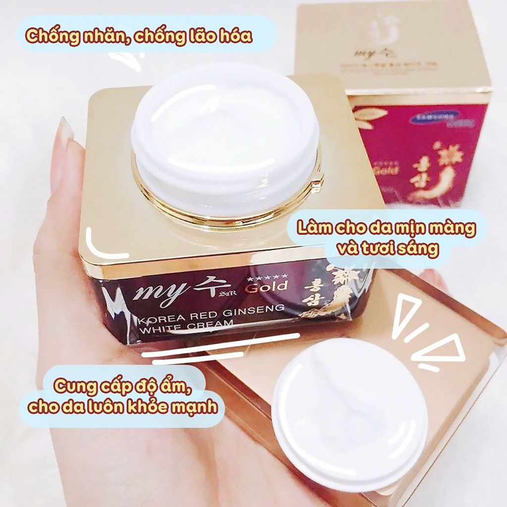 Kem Sâm My Gold White Cream 50ml