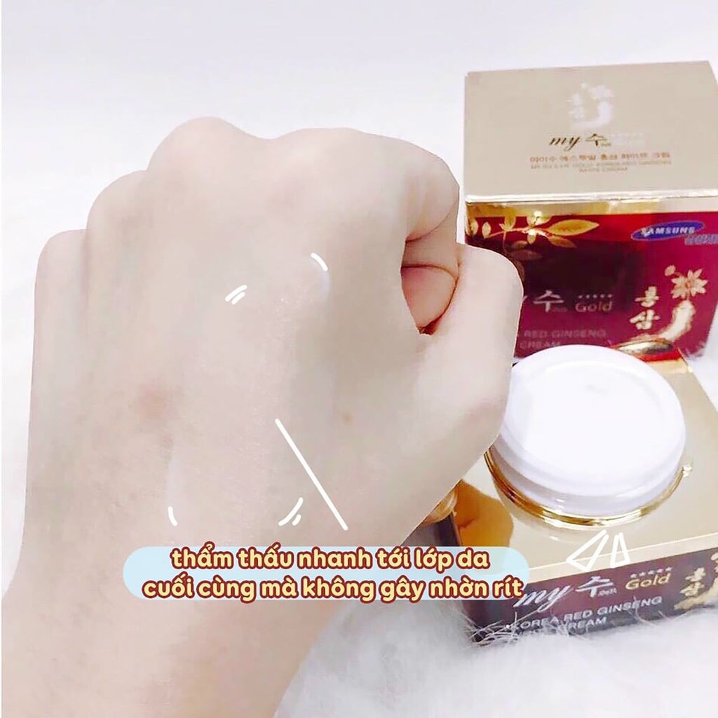 Kem Sâm My Gold White Cream 50ml