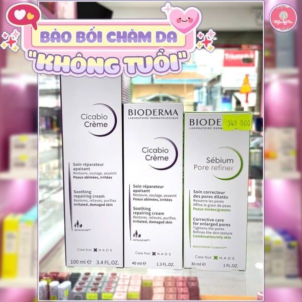 Kem phục hồi Bioderma Cicabio 100ml