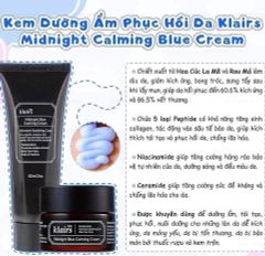 Klairs - Midnight Blue Calming Cream 60ml