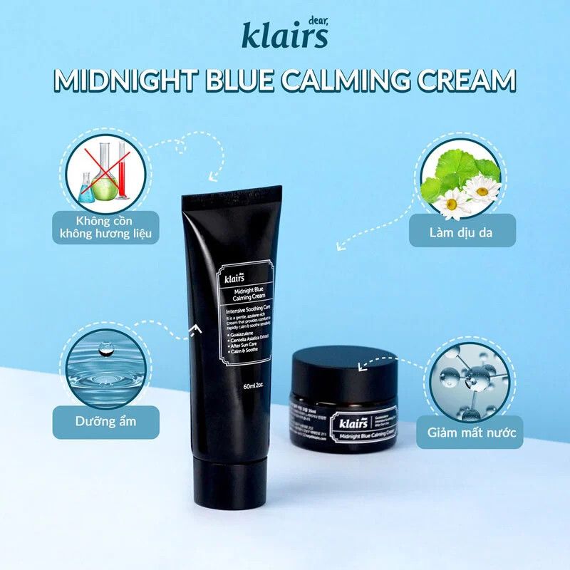 Klairs - Midnight Blue Calming Cream 60ml