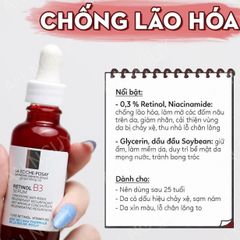 Laroche Posay - Retinol B3 Serum 30ml (Ko Tđ)