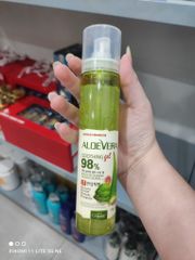 Xịt khoáng Lô Hội Aloevera 98% Soothing Gel 118ml ( Dạng Chai Vòi )