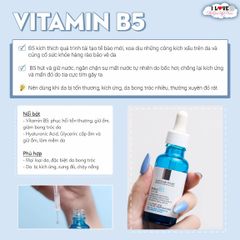 Laroche Posay - Tinh Chất Hyalu B5 Hyaluronic Acid Serum (50ml) Ko tđ