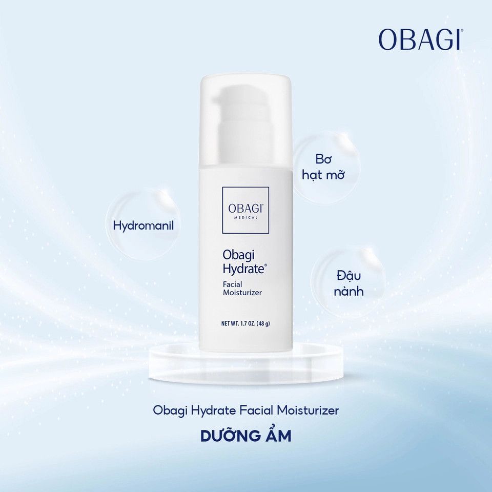 [KTD] Kem Dưỡng Ẩm Obagi Hydrate Facial Moisturizer 48g