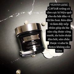 Serum Trứng Cá Tầm Vento Vivere Luxe Caviar Cellular Serum Thụy Sĩ 30g (Ko tđ)