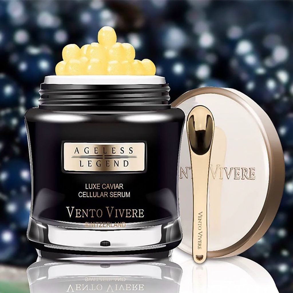 Serum Trứng Cá Tầm Vento Vivere Luxe Caviar Cellular Serum Thụy Sĩ 30g (Ko tđ)