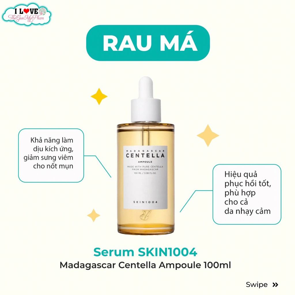 Skin1004 - Madagascar Centella Ampoule 100ml (Mẫu mới)