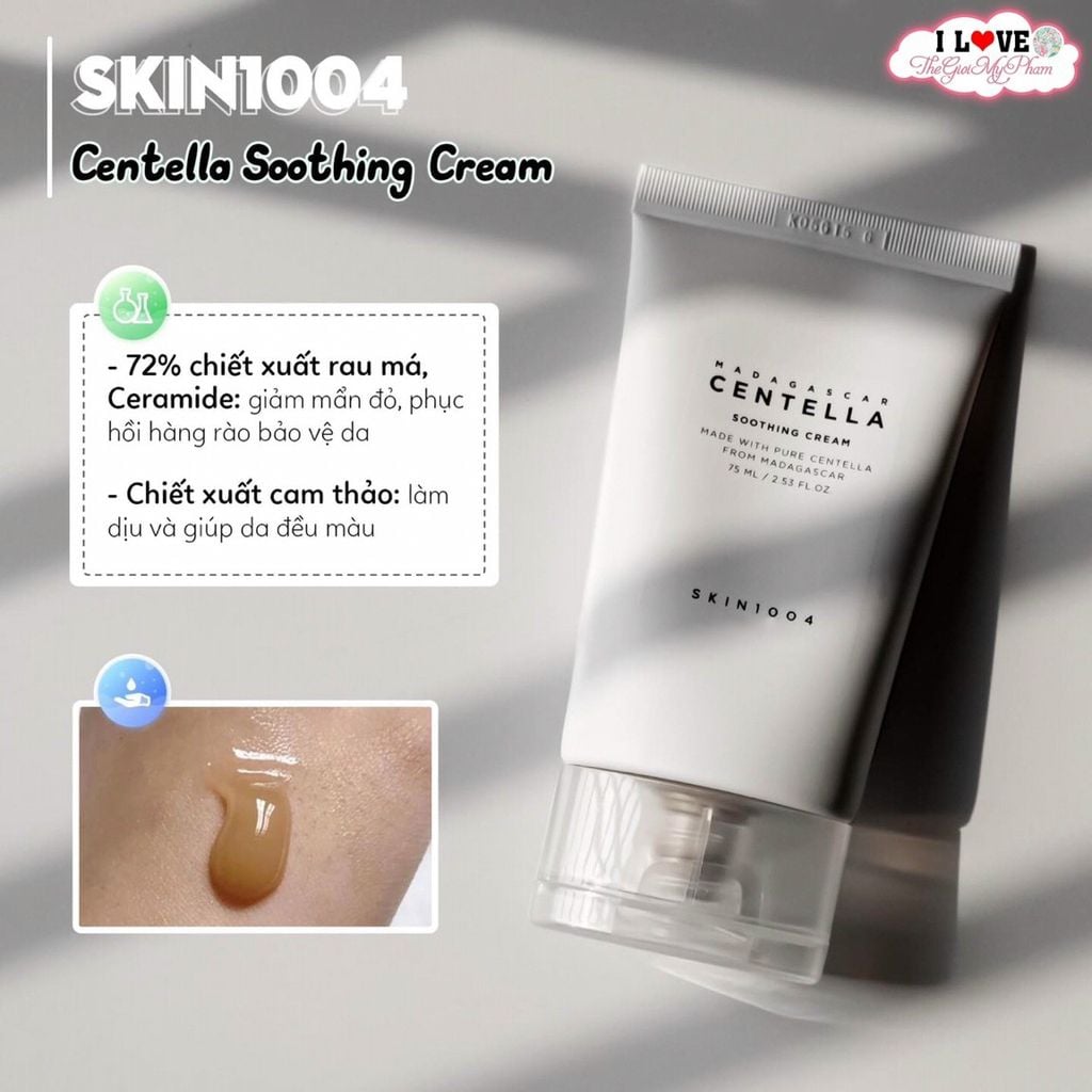 Skin1004 - Madagascar Centella Soothing Cream 75ml