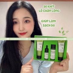 Bộ Sản Phẩm Dưỡng Da Some By Mi Super Matcha Pore Care Starter Kit Edition - 4 Món