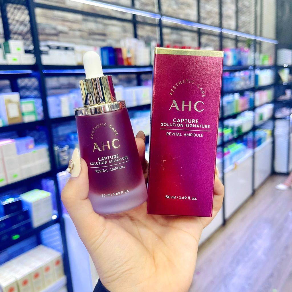 Tinh Chất AHC Capture Solution Signature Ampoule #Revital (Đỏ)