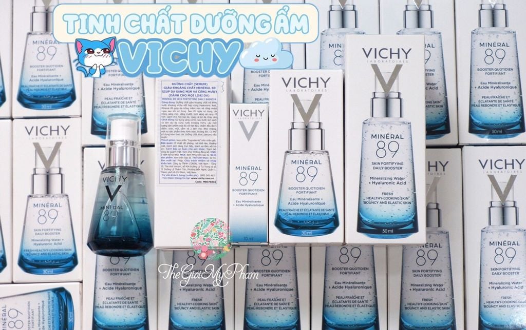 Vichy - Tinh Chất Khoáng Cô Đặc Mineral 89 50ml (Ko Tđ)