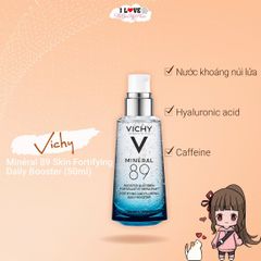 Vichy - Tinh Chất Khoáng Cô Đặc Mineral 89 75ml (Ko tđ)