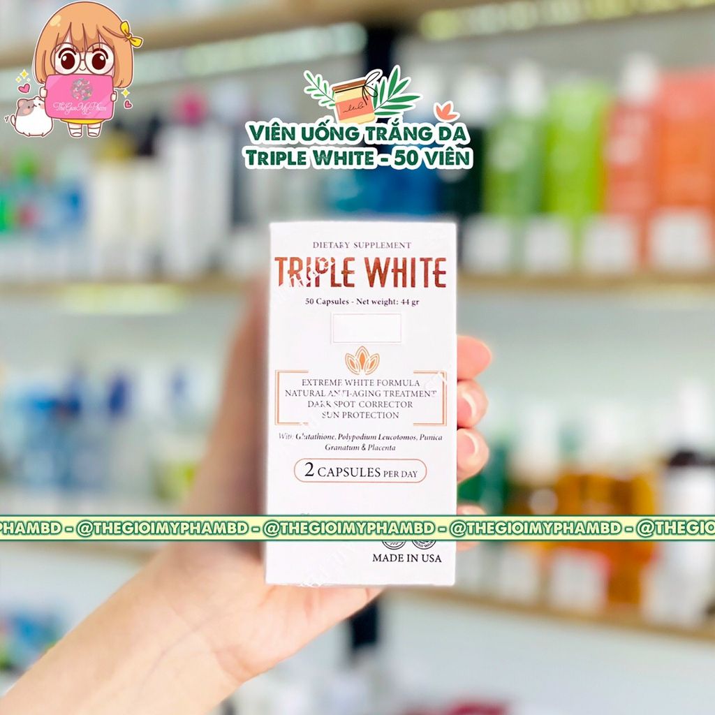 Viên Triple White (50 viên/hộp)