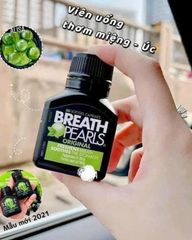 Viên Uống Thơm Miệng Breath Pearls Úc 50 Viên
