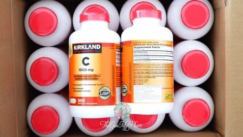 Vitamin C-1000mg Kirkland 500 viên ( Ko tđ)