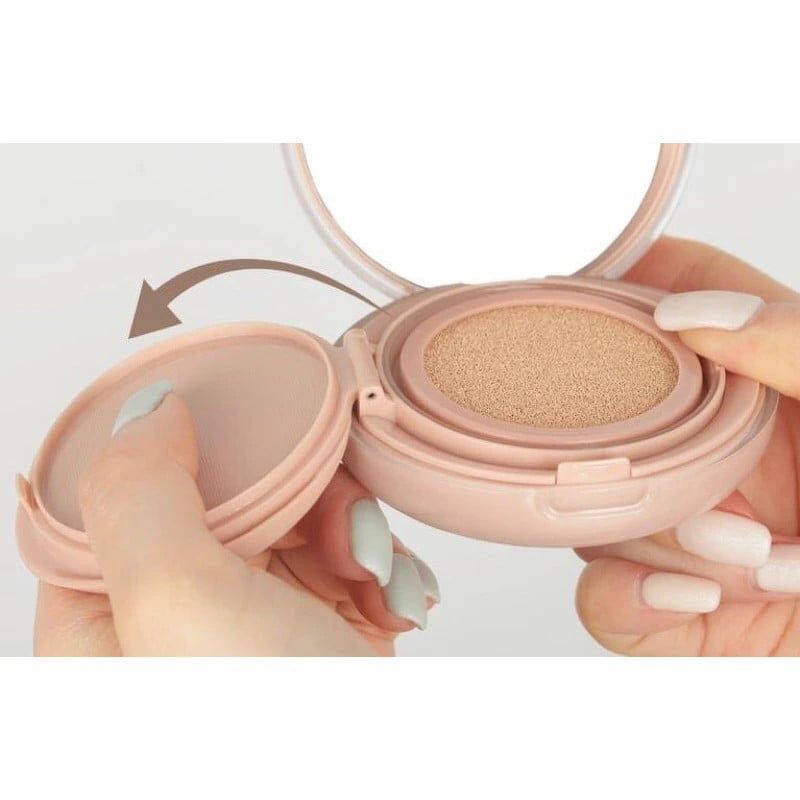 [KTD] Phấn Nước 3CE Soft Matte Fit Cushion SPF50+ PA+++  SPF 50+/PA++++ 15g #001 Warm Ivory (Kèm lõi)  - Da sáng