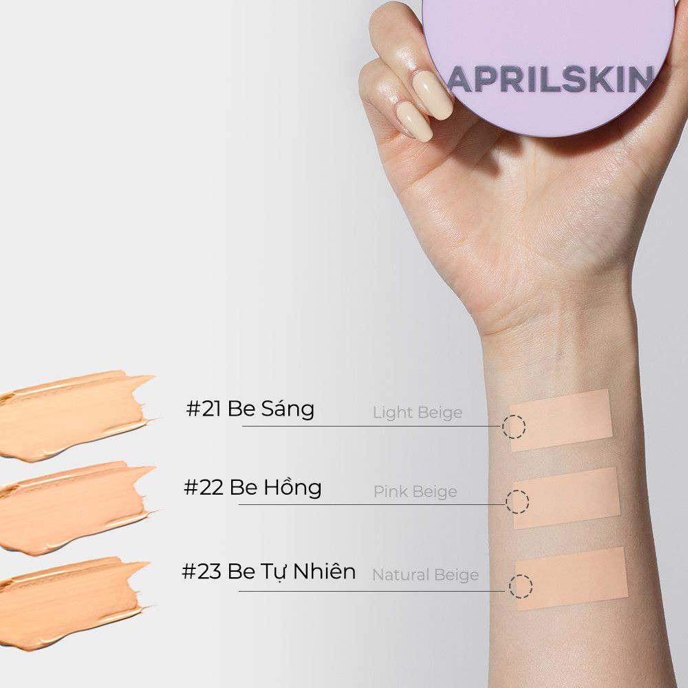 Aprilskin - Ultra Slim Cushion SPF50+ PA+++ 15g #23