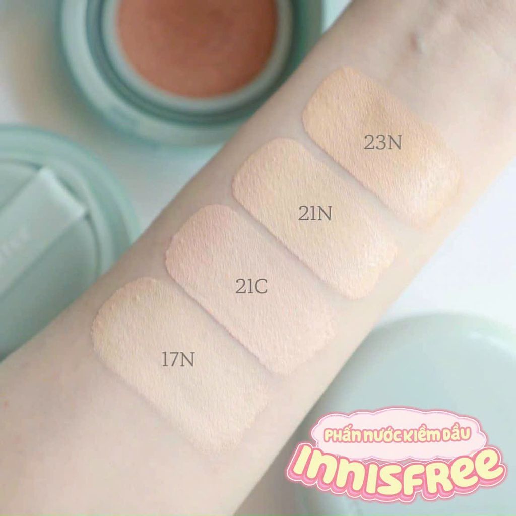 Innisfree - No-Sebum Powder Cushion #21N