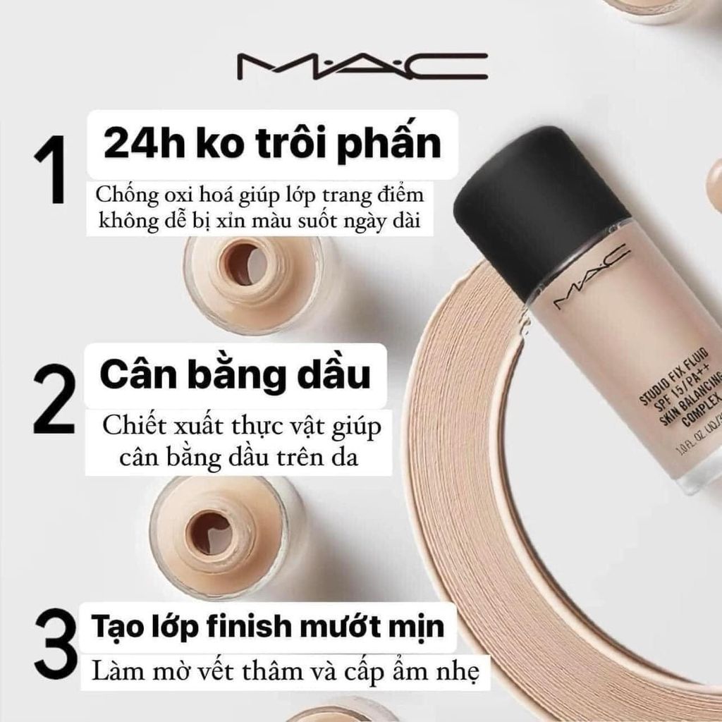 Kem Nền Mac Studio Fix NC 15 ( Ko tđ )