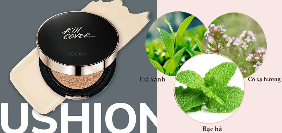 CLIO - Kill Cover Fixer Cushion #3-BY (Kèm Lõi)