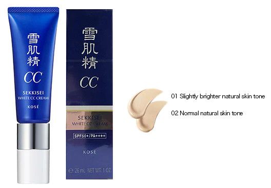 Kose - Sekkisei White CC Cream 26ml #02 (Ko Tđ)