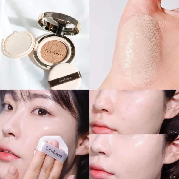 [KTD] Phấn Nước Sulwhasoo Perfecting Cushion EX Coussin De Teint SPF/50+++ 15g #21Natural Pink – Da sáng hồng ( kèm lõi )