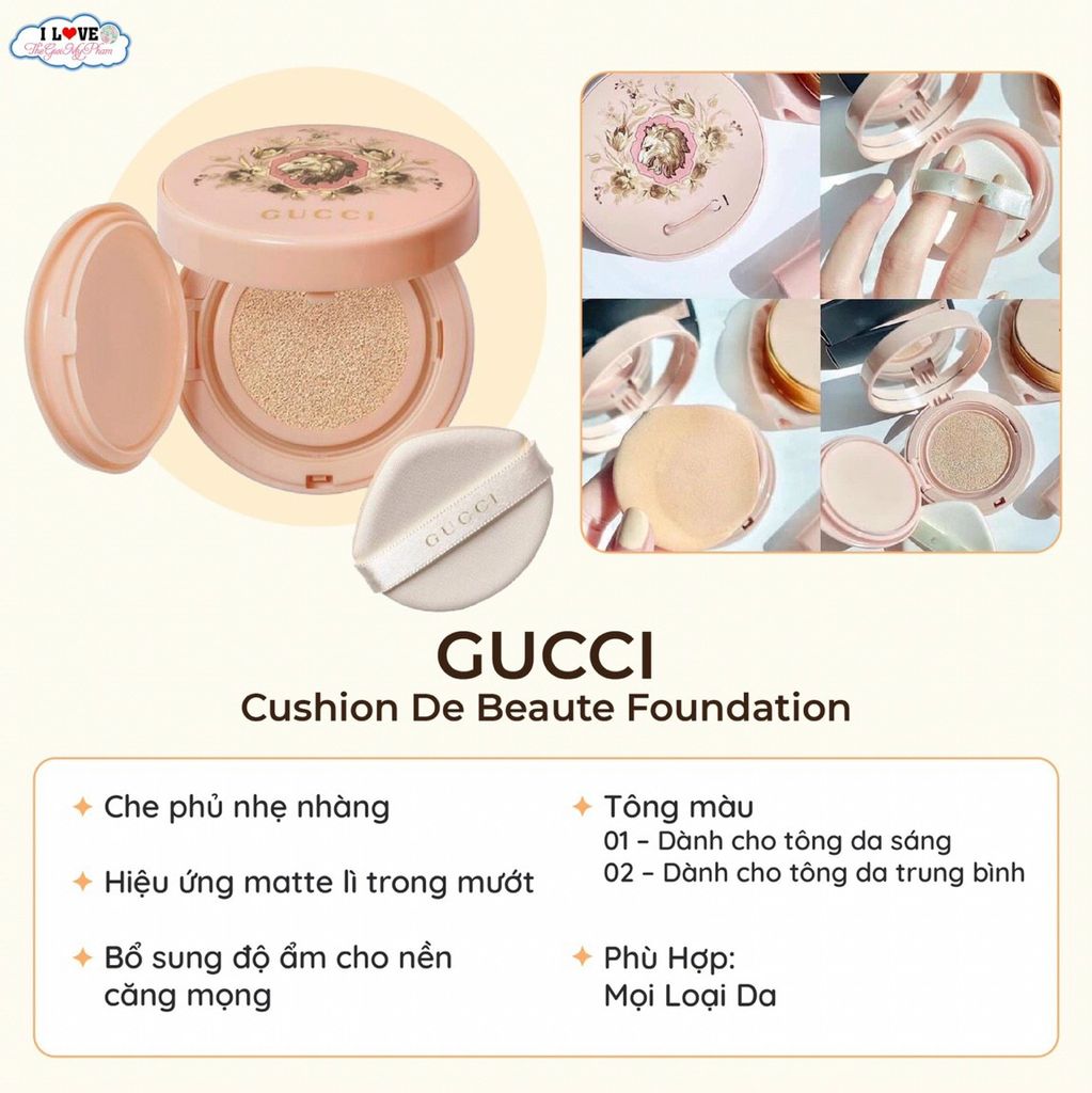 Gucci - Gucci Cushion De Baute 14g #01 (Ko tđ)