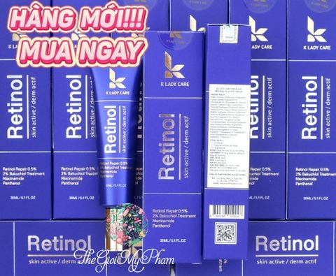 Kem Dưỡng Trẻ Hoá Da Và Chống Lão Hoá K Lady Care Retinol 0.5% 30ml