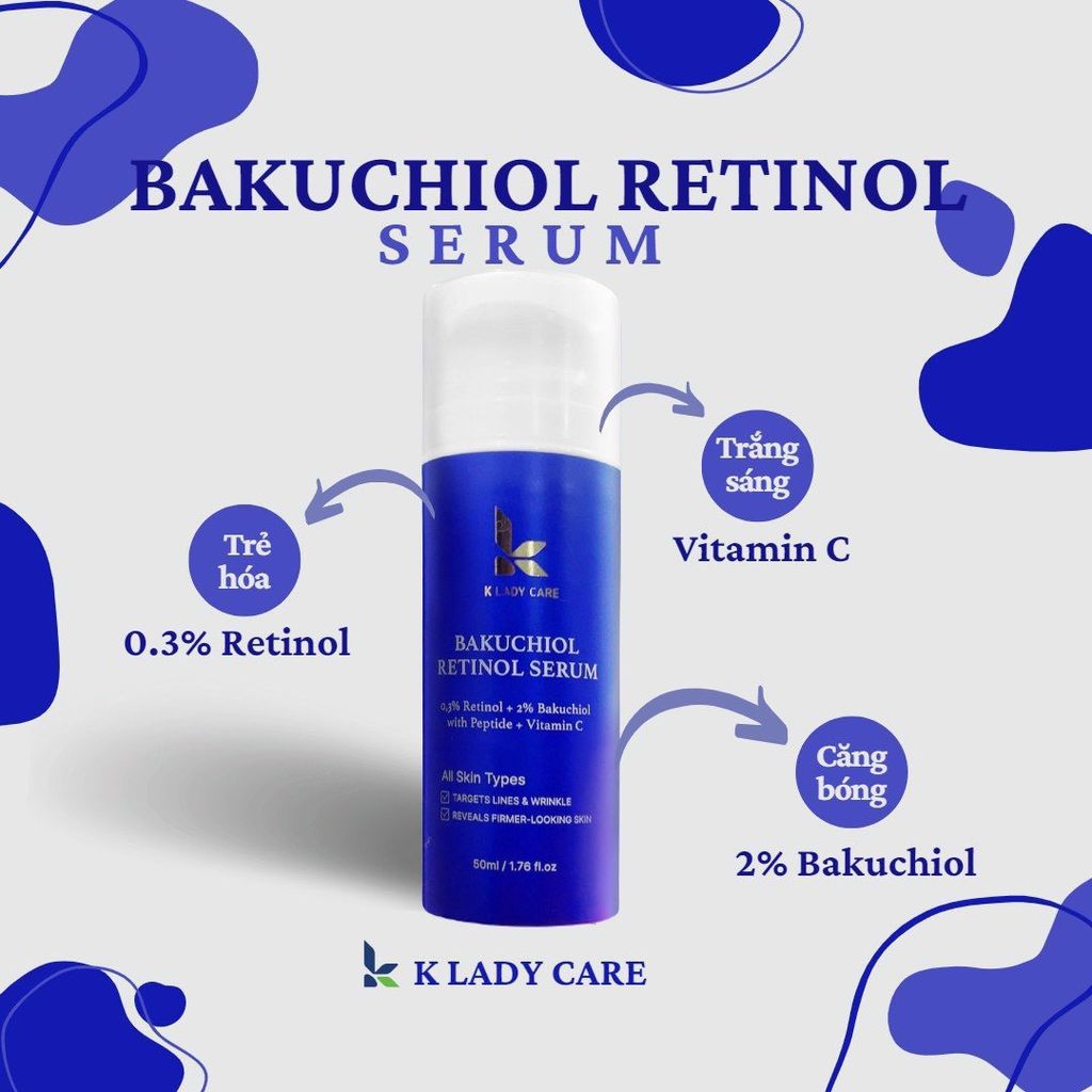 K Lady Care - Bakuchiol Retinol Serum 50ml