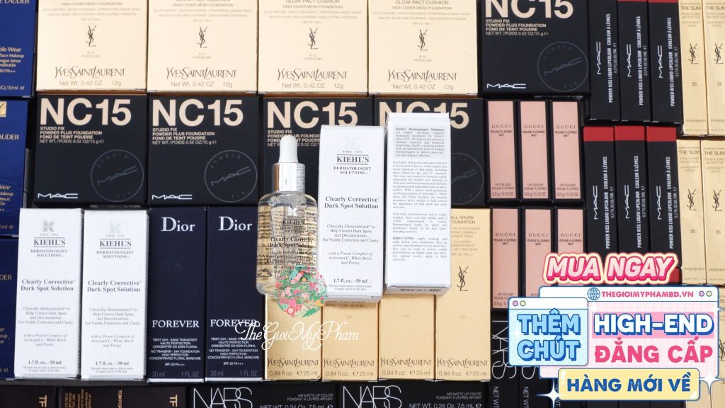 Kiehls - Serum Kiehl's Clearly Corrective Dark Spot Solution 50ml (Ko tđ)