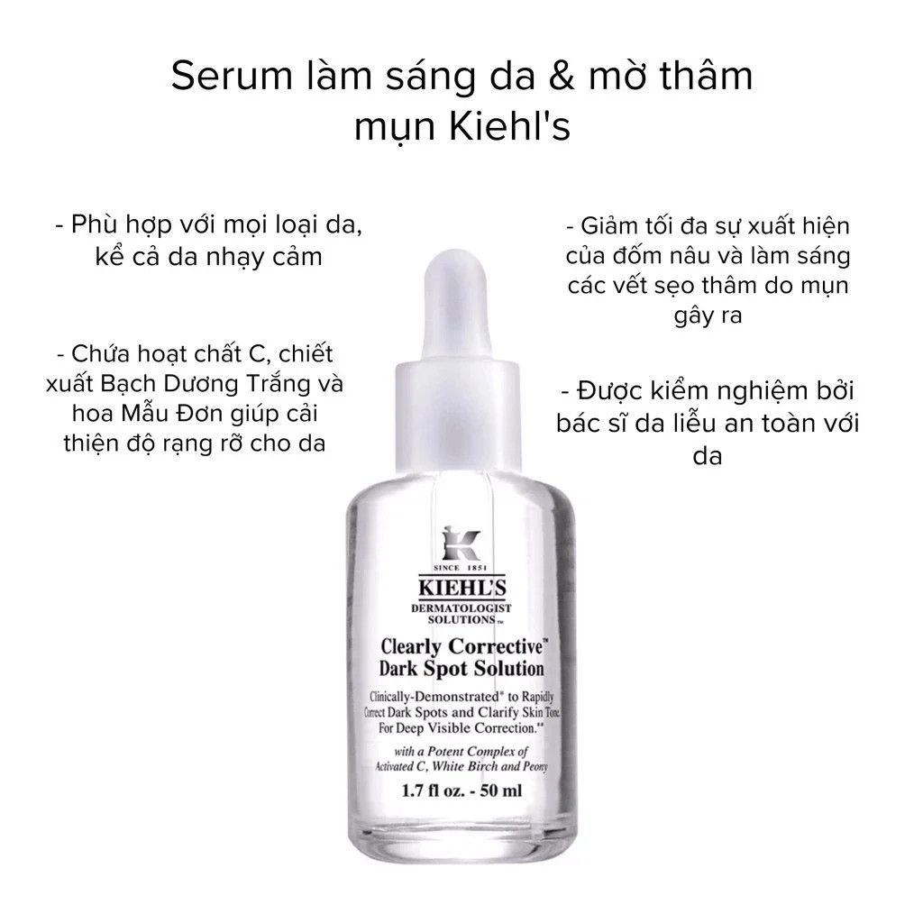 Kiehls - Serum Kiehl's Clearly Corrective Dark Spot Solution 50ml