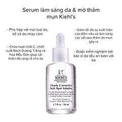 Kiehls - Serum Kiehl's Clearly Corrective Dark Spot Solution 50ml (Ko tđ)