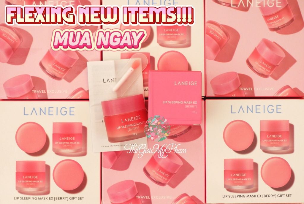 Mặt Nạ Ngủ Môi Laneige 20g (Berry)