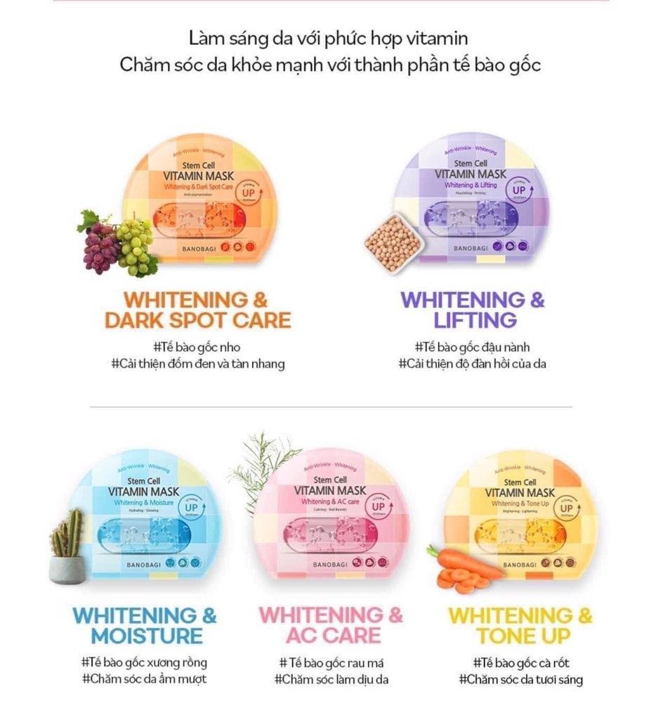 Banobagi - Stem Cell Vitamin Mask # Anti-Pigmentation
