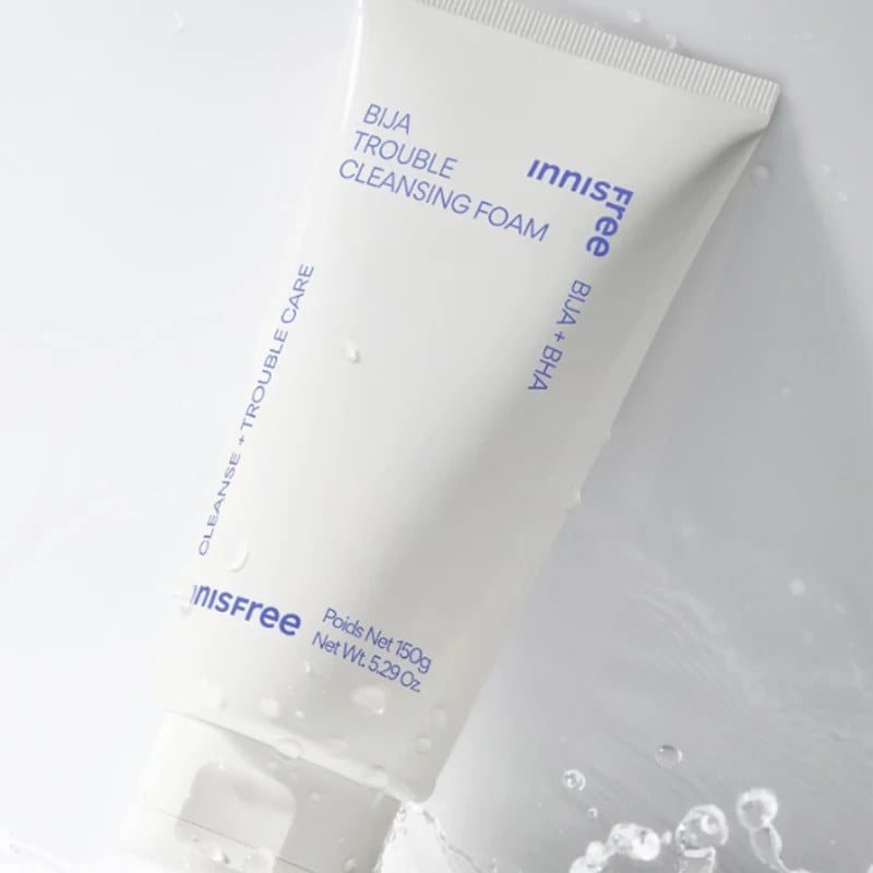 Sữa Rửa Mặt Innisfree Bija Trouble Cleansing Foam 150g