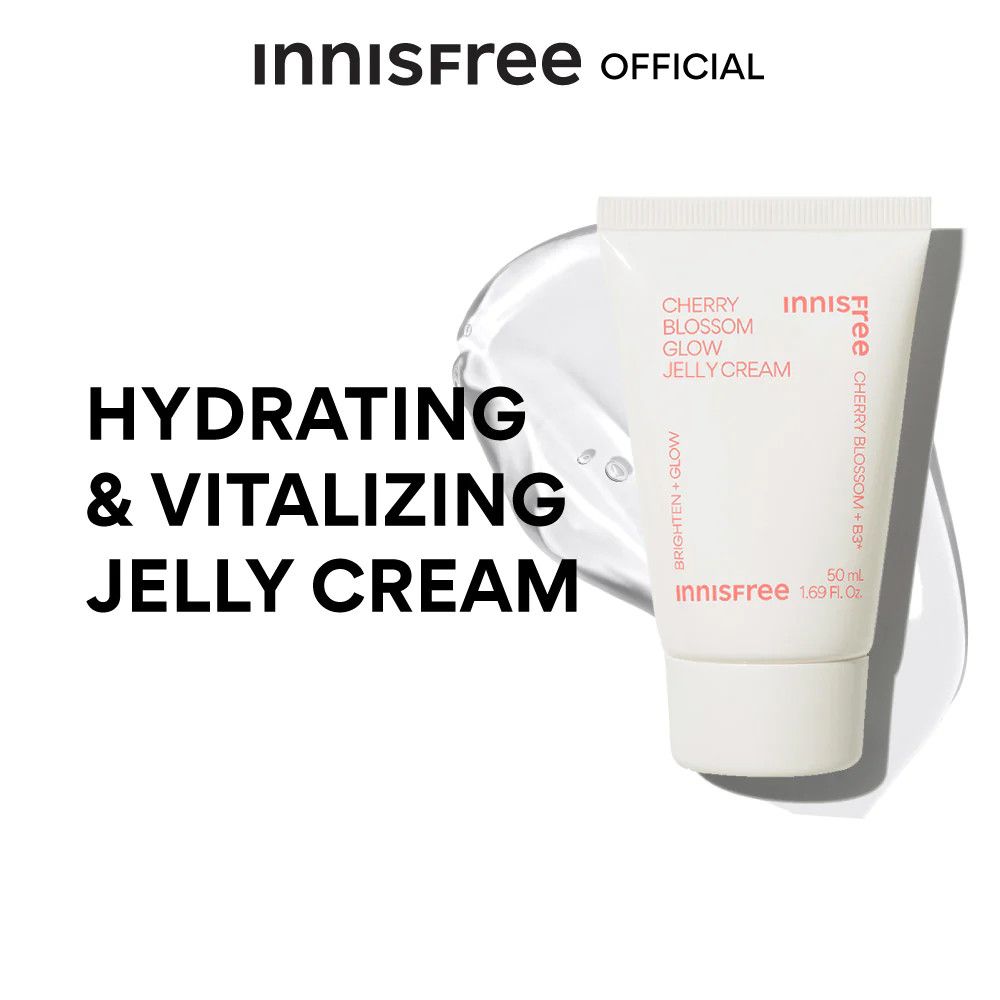 Kem Dưỡng Sáng Da Innisfree Cherry Blossom Glow Jelly Cream + B3 50ml