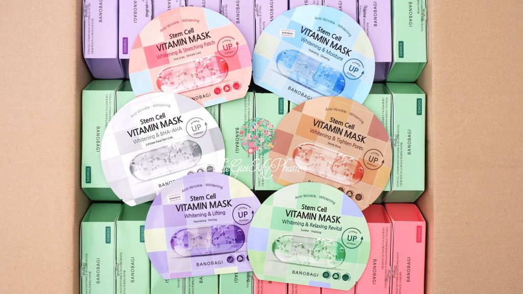 Banobagi - Stem Cell Vitamin Mask #Whitening & Tighten Pores