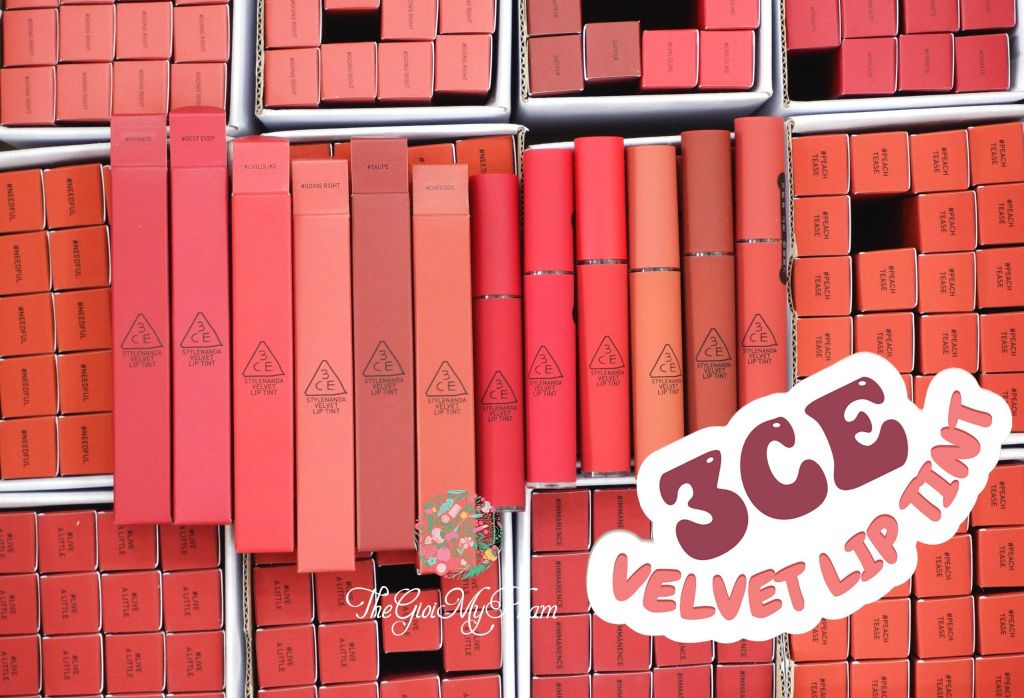 Son 3CE Velvet Lip Tint #Speak up ( Ko tđ)