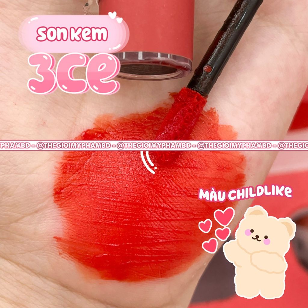 Son 3CE Velvet Lip Tint #ChildLike ( ko tđ )