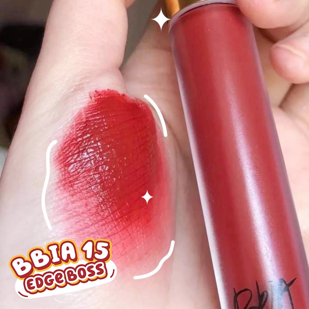 [Màu 11-15] Son Kem Bbia Last Velvet Lip Tint Ver 3 #15 Edge