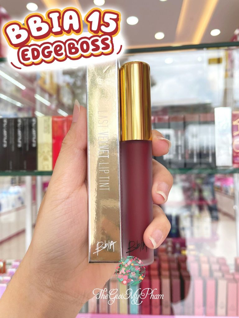Son kem Bbia Last Velvet Lip Tint Ver 3 #15