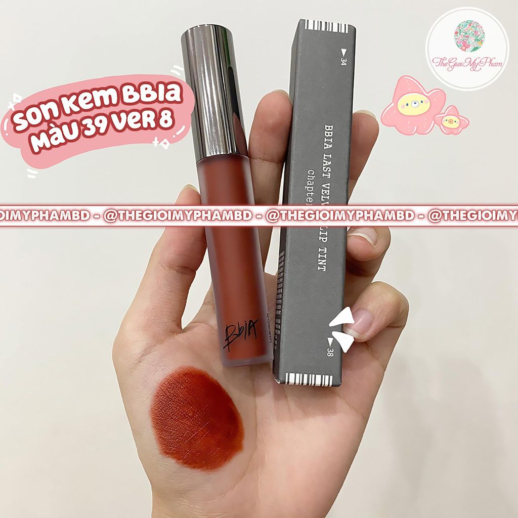 Son Kem Bbia Last Velvet Lip Tint #39