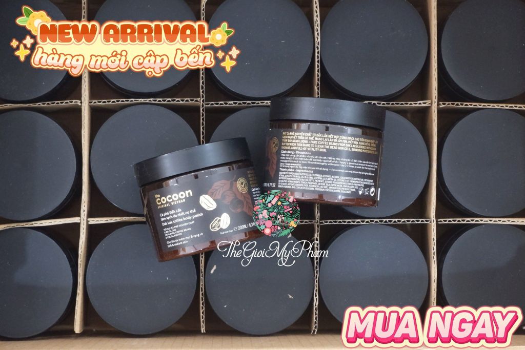 Cocoon - Cà Phê Đắk Lắk Làm Sạch Da Chết Toàn Thân 200ml
