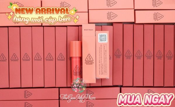 Má Hồng Dạng Kem 3CE Sheer Liquid Blusher Cozy Peach