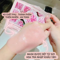 Mặt Nạ Trắng Da Weilaiya Skin Whitening Từ Hồng Vạn Cánh